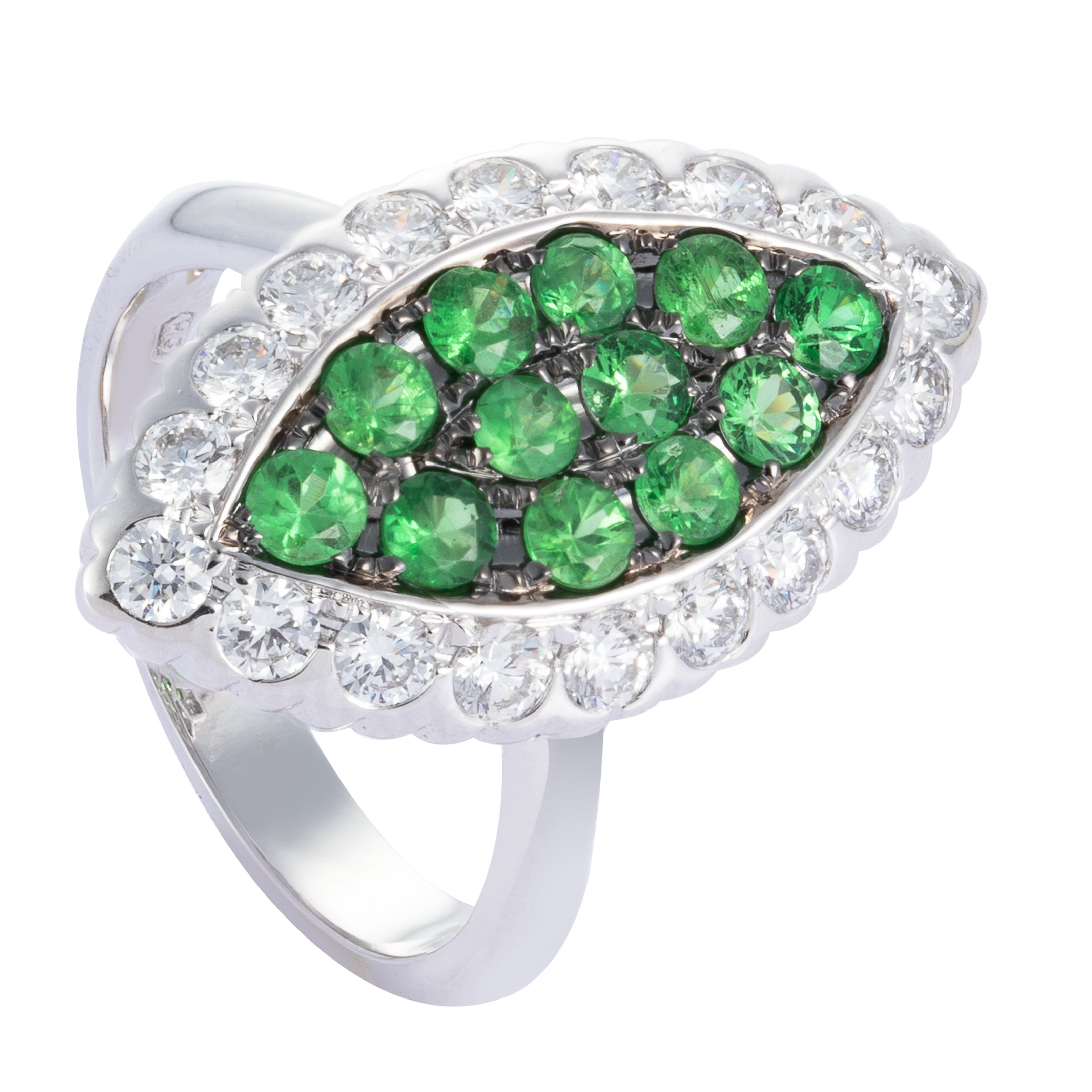January Birthstone: Garnet & Tsavorite
